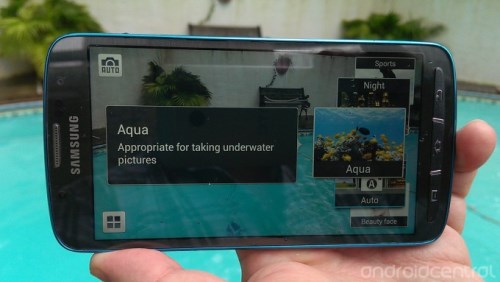 Samsung Galaxy S4 Active Aqua Mode