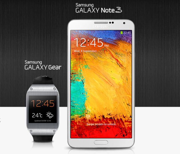 Galaxy Note 3 And Galaxy Gear Canada Release Dates Announced Android Flagship