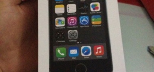 iPhone 5S retail box