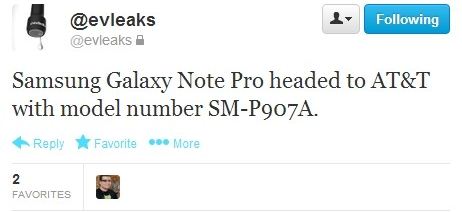 Galaxy Note Pro 12.2 is On Its Way to AT&T