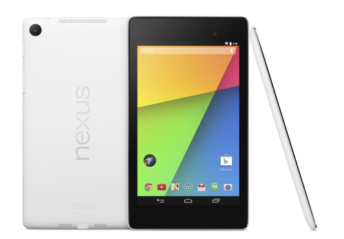 White Nexus 7 is waiting to be bought