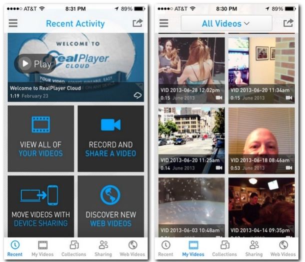 realplayer video downloader android