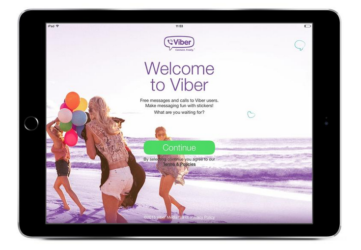 viber android tablets