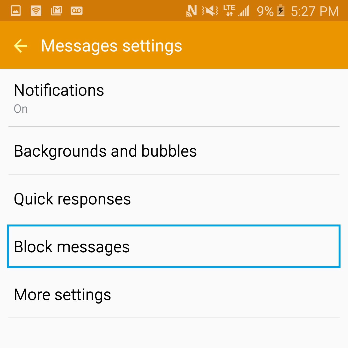 How to Block Text Messages on your Galaxy S7