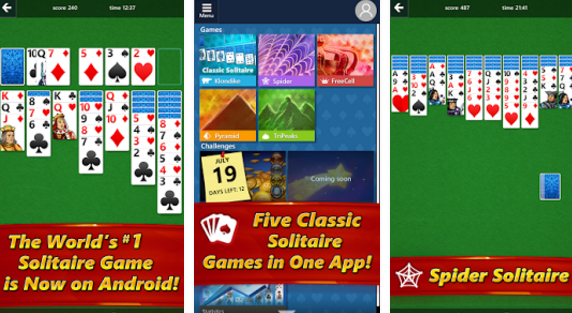 how to change the level of play on microsoft solitaire collection